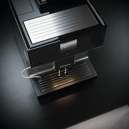 MIELE CM 7750 125 Edition Stand-Kaffeevollautomat Obsidianschwarz matt 