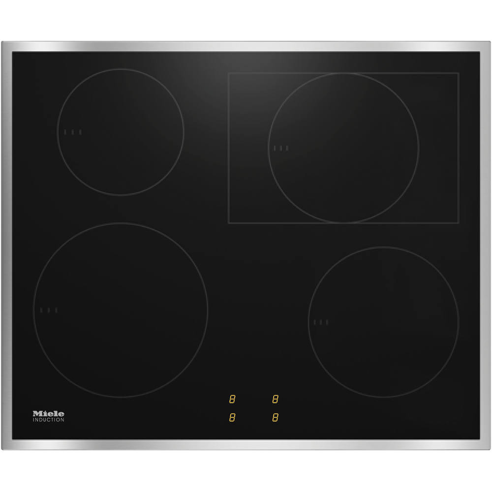 MIELE KM 7002 FR Herdgesteuertes Induktionskochfeld Edelstahl